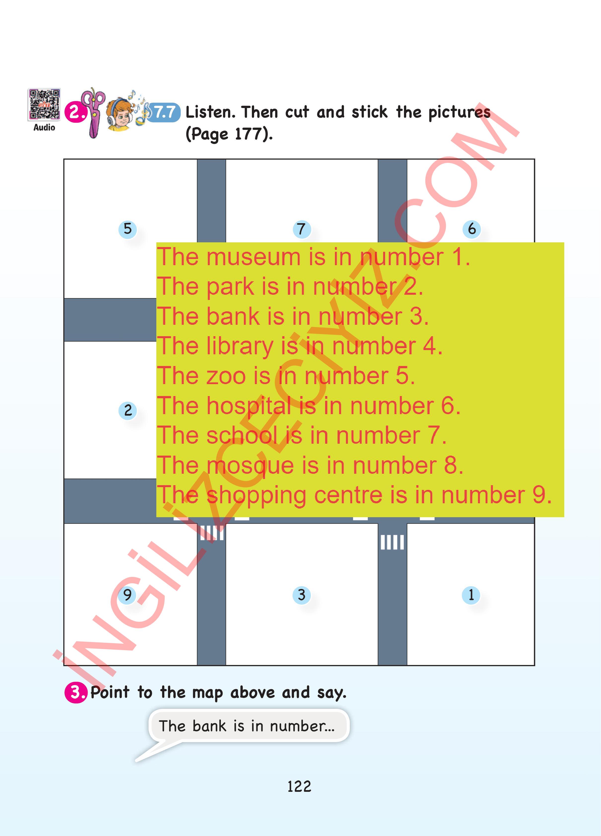 3. Sınıf Sdr Dikey Yayıncılık İngilizce Ders Kitabı Sayfa 122 Cevapları