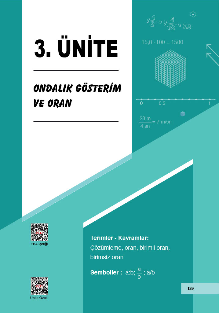 6. Sınıf Doğa Yayınları Matematik Ders Kitabı Sayfa 129 Cevapları