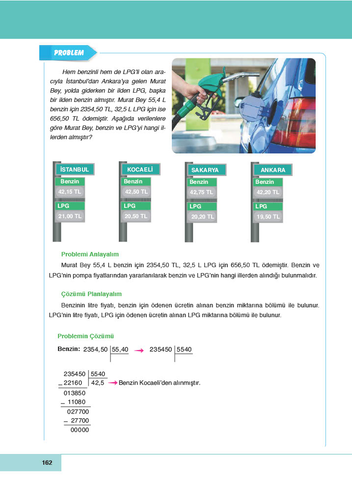 6. Sınıf Doğa Yayınları Matematik Ders Kitabı Sayfa 162 Cevapları