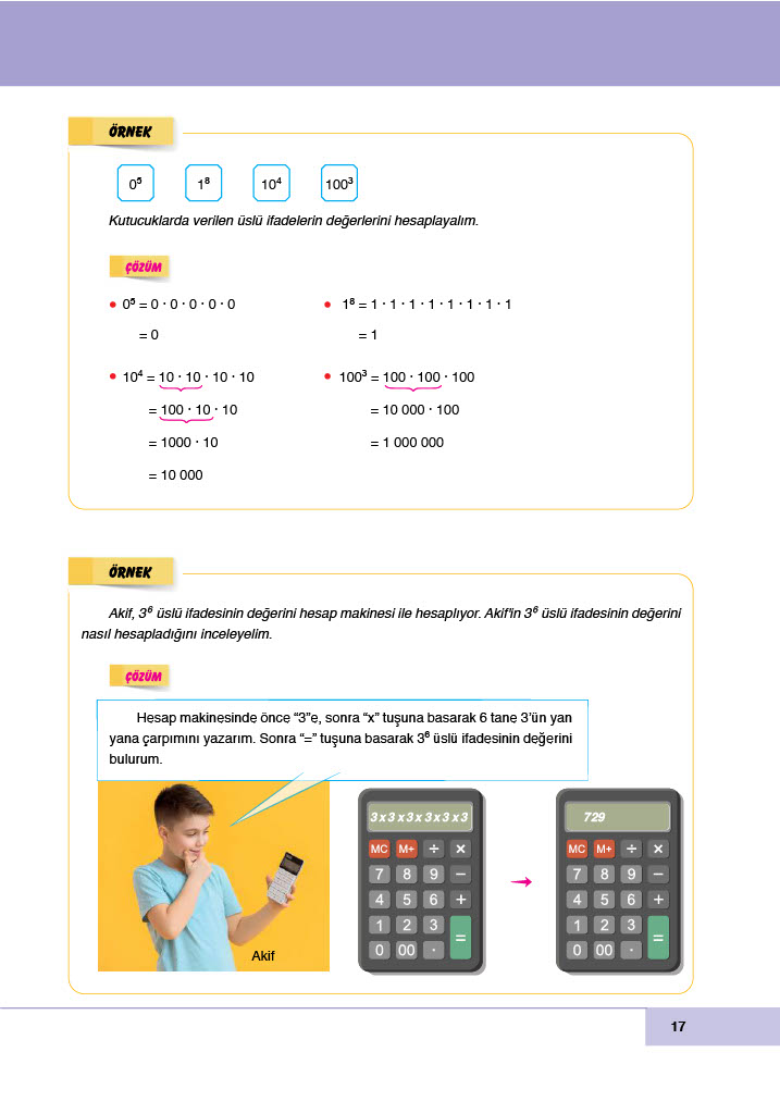 6. Sınıf Doğa Yayınları Matematik Ders Kitabı Sayfa 17 Cevapları