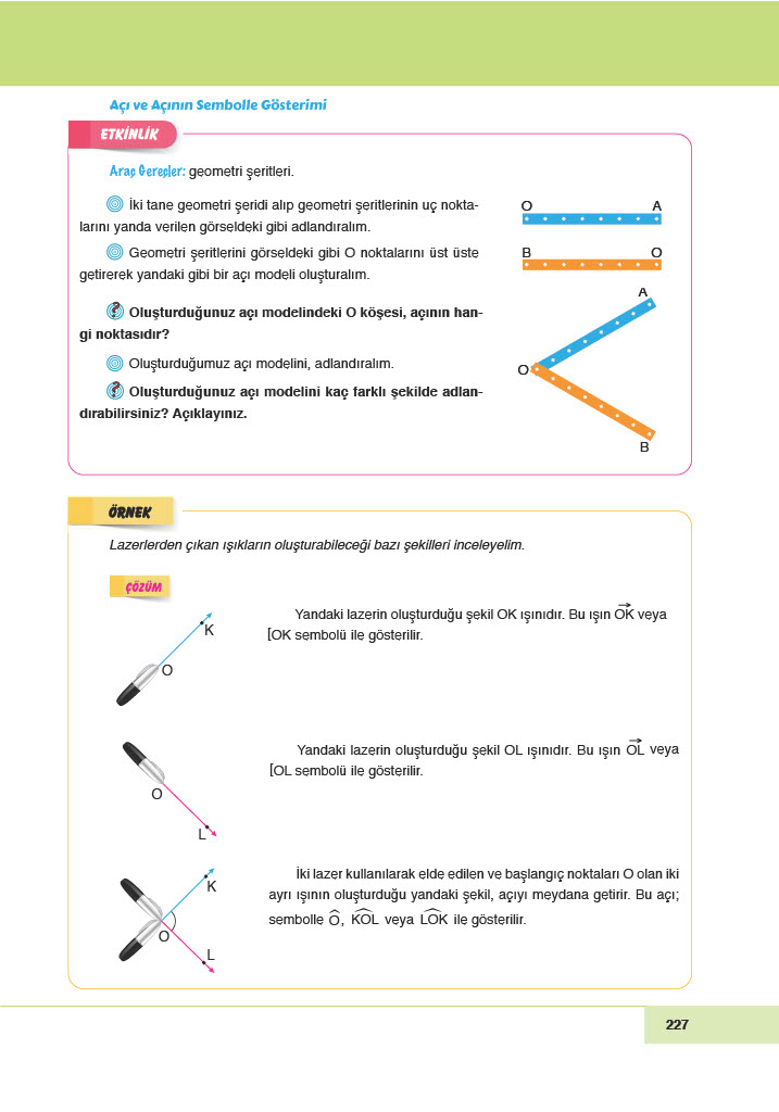 6. Sınıf Doğa Yayınları Matematik Ders Kitabı Sayfa 227 Cevapları