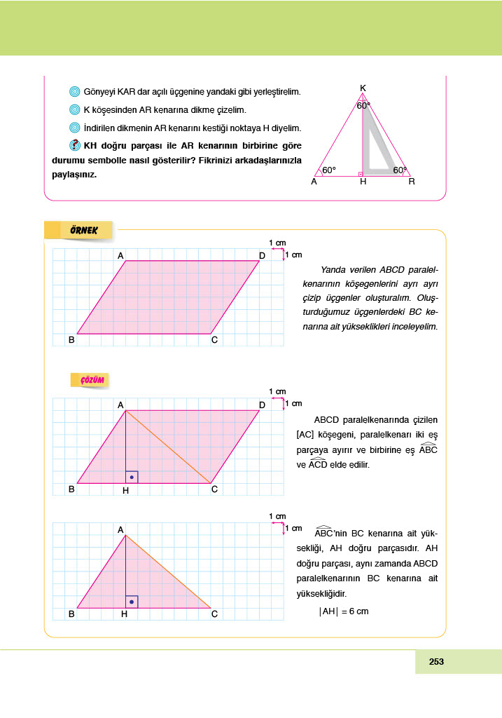 6. Sınıf Doğa Yayınları Matematik Ders Kitabı Sayfa 253 Cevapları