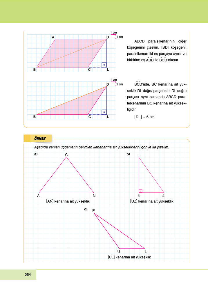 6. Sınıf Doğa Yayınları Matematik Ders Kitabı Sayfa 254 Cevapları