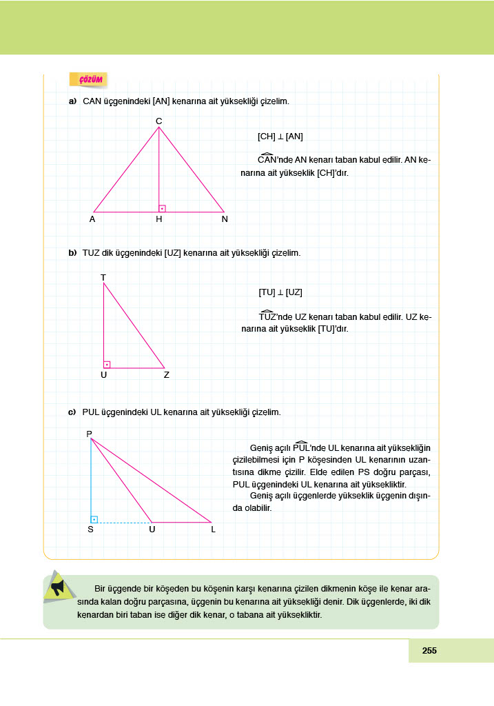 6. Sınıf Doğa Yayınları Matematik Ders Kitabı Sayfa 255 Cevapları