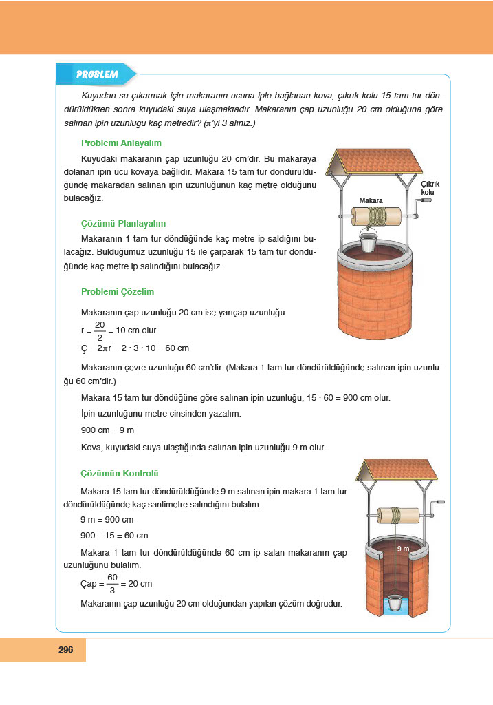 6. Sınıf Doğa Yayınları Matematik Ders Kitabı Sayfa 296 Cevapları