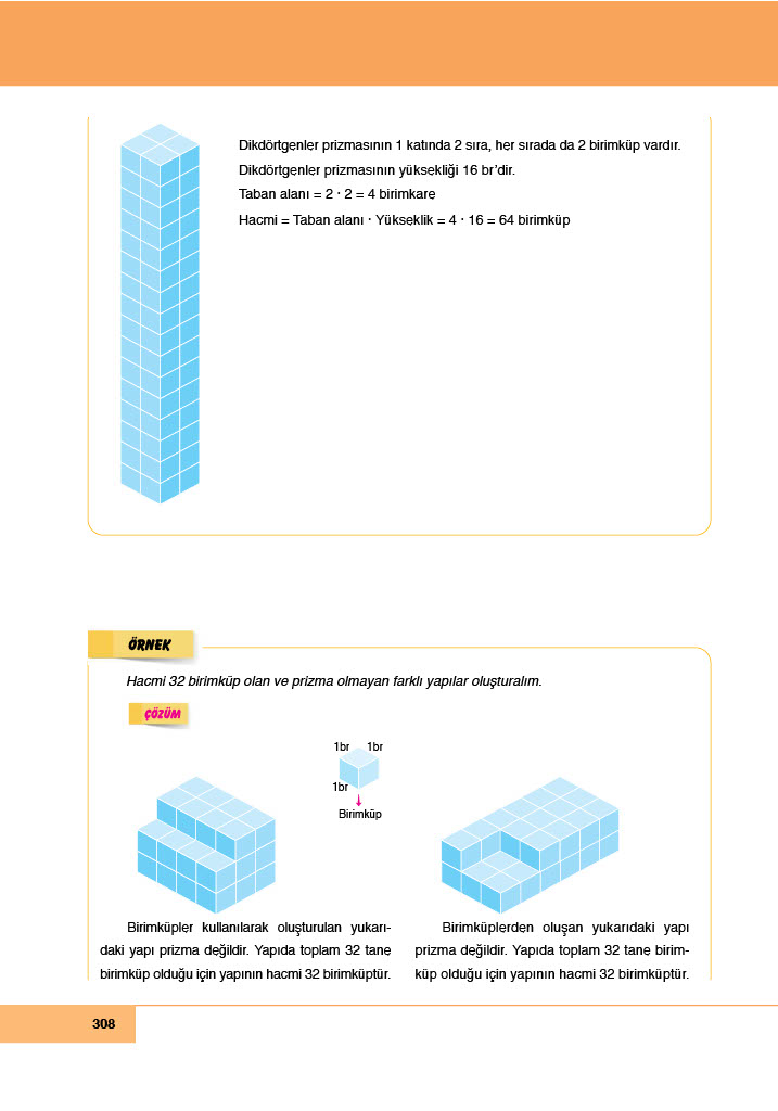 6. Sınıf Doğa Yayınları Matematik Ders Kitabı Sayfa 308 Cevapları