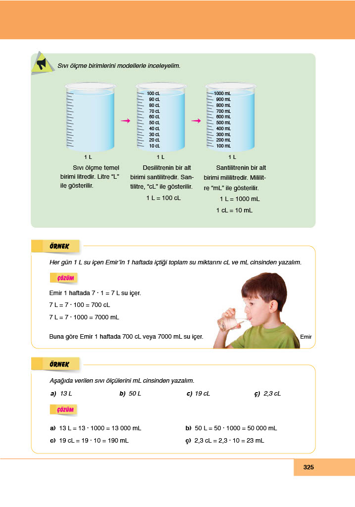 6. Sınıf Doğa Yayınları Matematik Ders Kitabı Sayfa 325 Cevapları