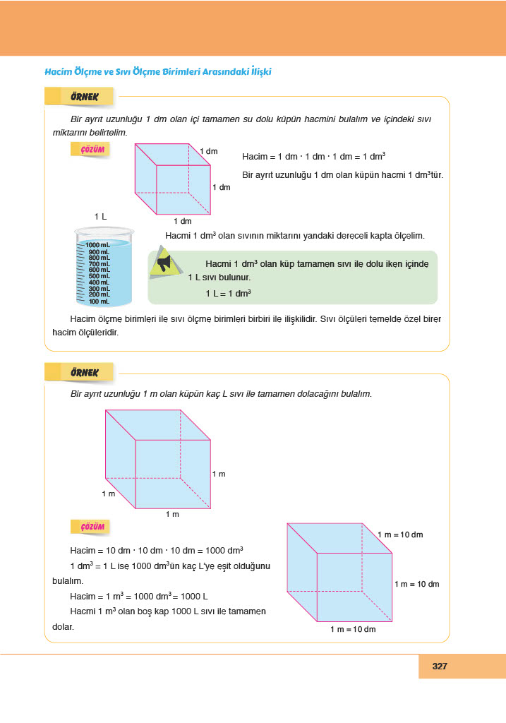 6. Sınıf Doğa Yayınları Matematik Ders Kitabı Sayfa 327 Cevapları