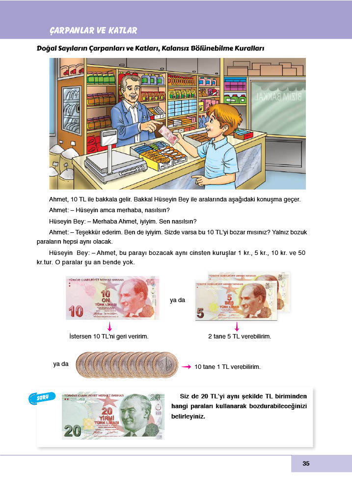 6. Sınıf Doğa Yayınları Matematik Ders Kitabı Sayfa 35 Cevapları