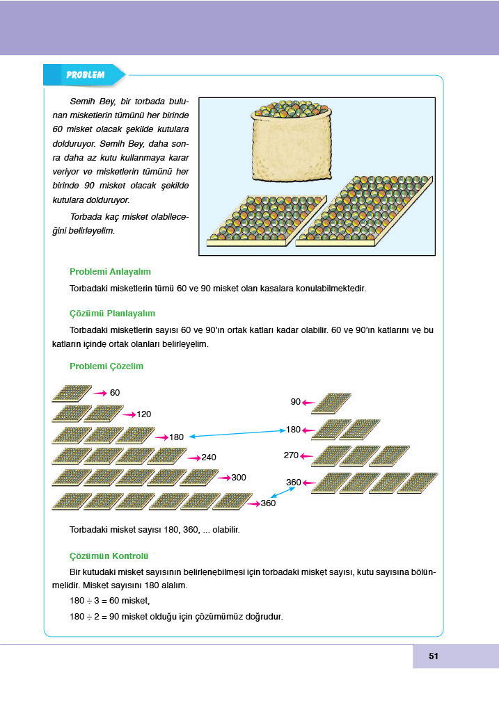 6. Sınıf Doğa Yayınları Matematik Ders Kitabı Sayfa 51 Cevapları