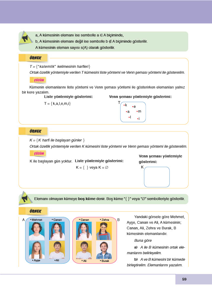 6. Sınıf Doğa Yayınları Matematik Ders Kitabı Sayfa 59 Cevapları