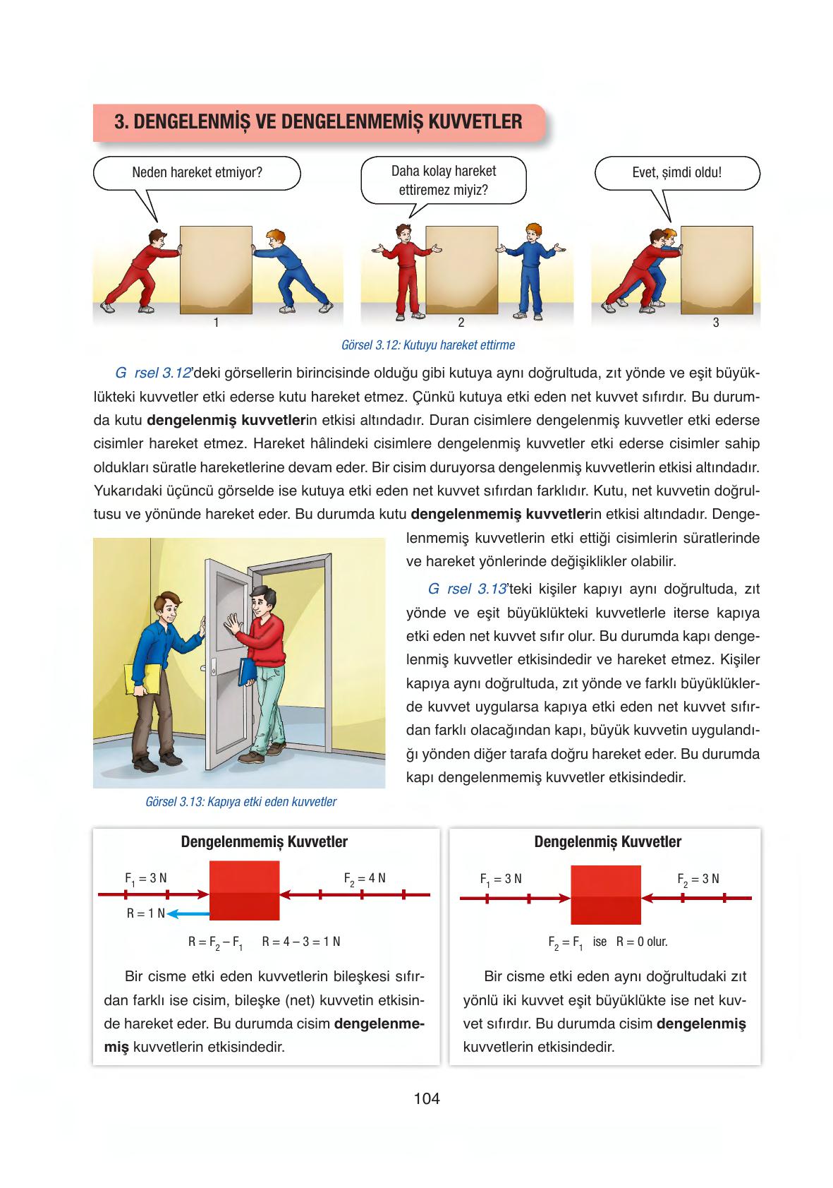 6. Sınıf Gün Yayınları Fen Bilimleri Ders Kitabı Sayfa 104 Cevapları