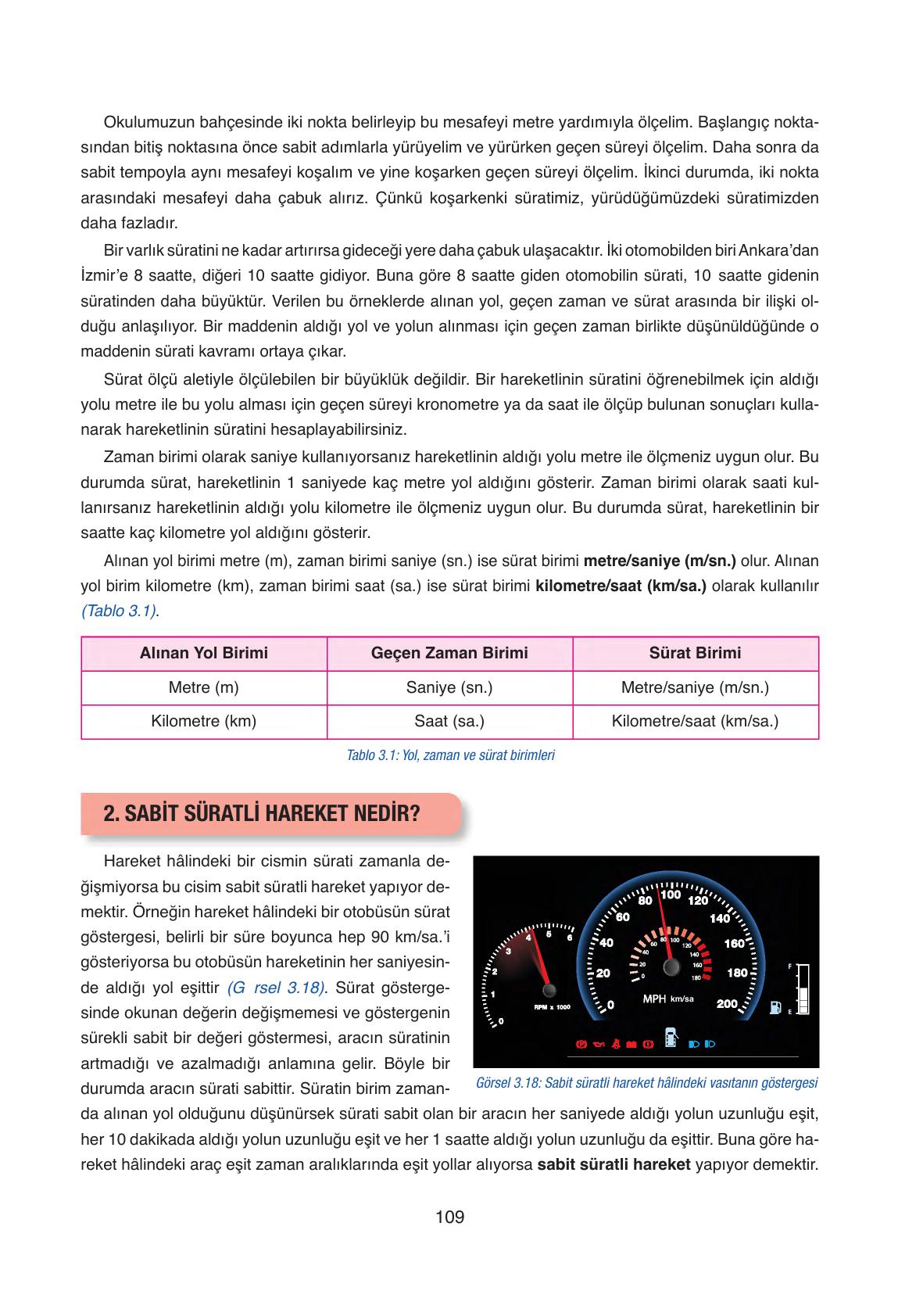 6. Sınıf Gün Yayınları Fen Bilimleri Ders Kitabı Sayfa 109 Cevapları