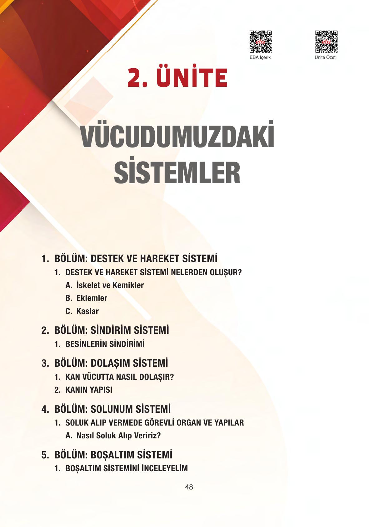 6. Sınıf Gün Yayınları Fen Bilimleri Ders Kitabı Sayfa 48 Cevapları