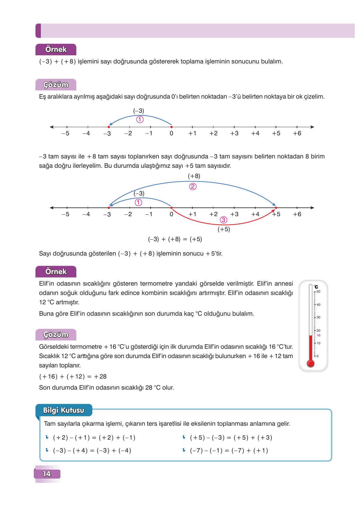 7. Sınıf Edat Yayınları Matematik Ders Kitabı Sayfa 14 Cevapları