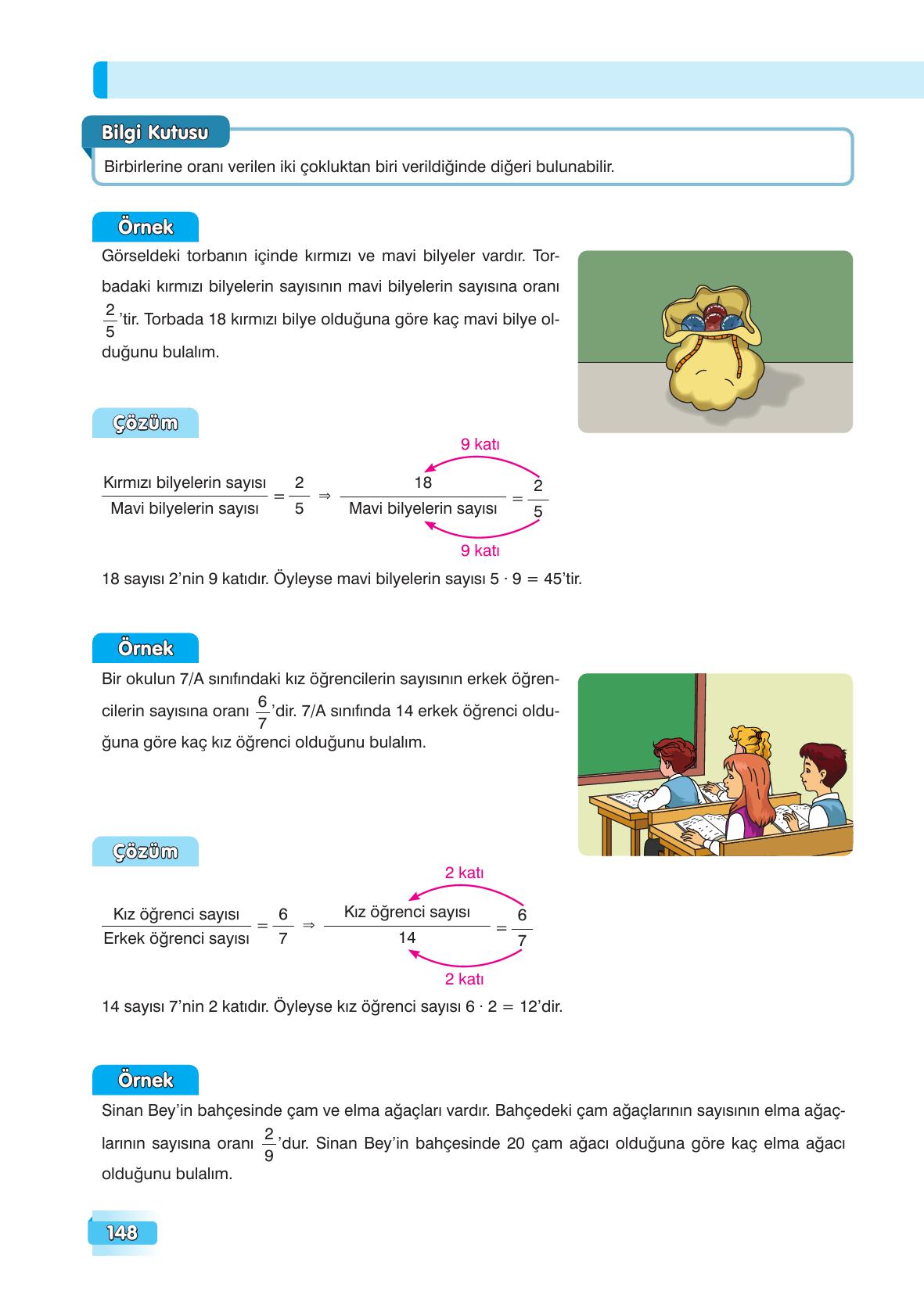 7. Sınıf Edat Yayınları Matematik Ders Kitabı Sayfa 148 Cevapları