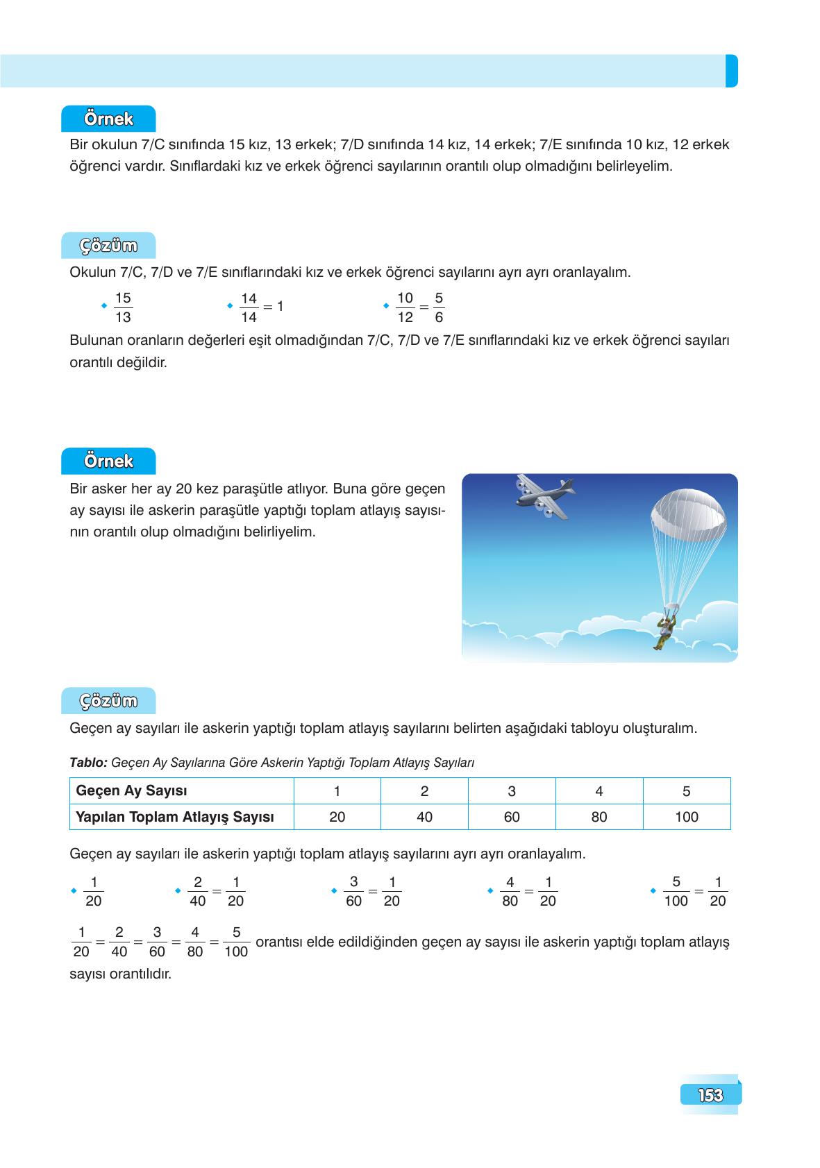 7. Sınıf Edat Yayınları Matematik Ders Kitabı Sayfa 153 Cevapları