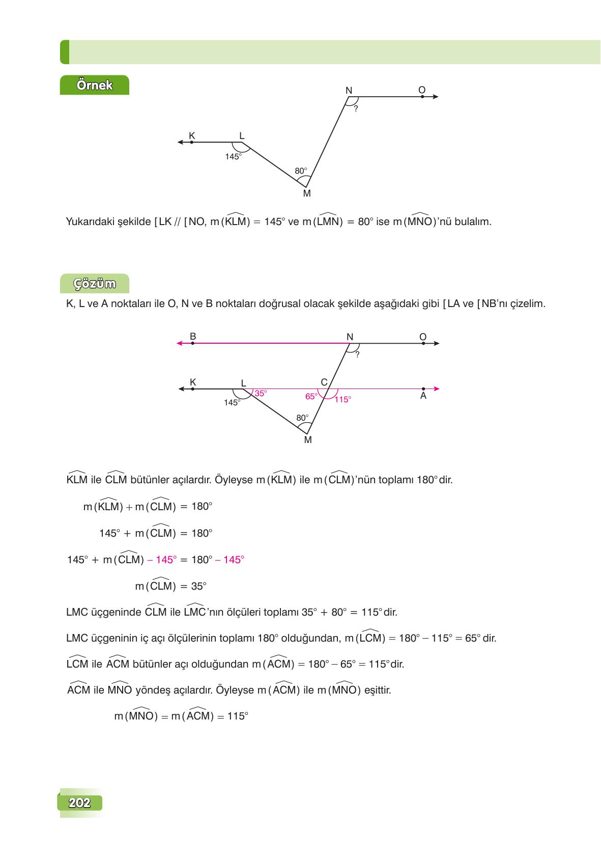 7. Sınıf Edat Yayınları Matematik Ders Kitabı Sayfa 202 Cevapları