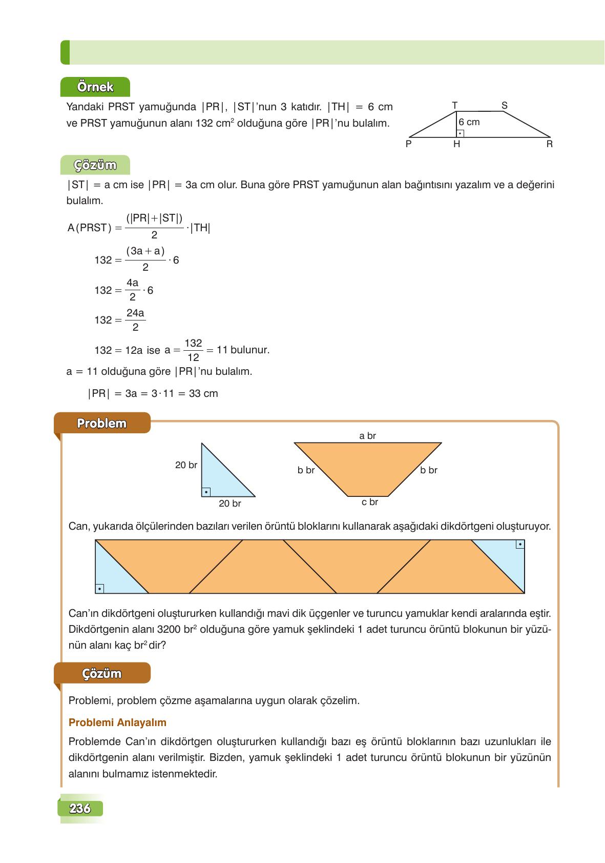 7. Sınıf Edat Yayınları Matematik Ders Kitabı Sayfa 236 Cevapları