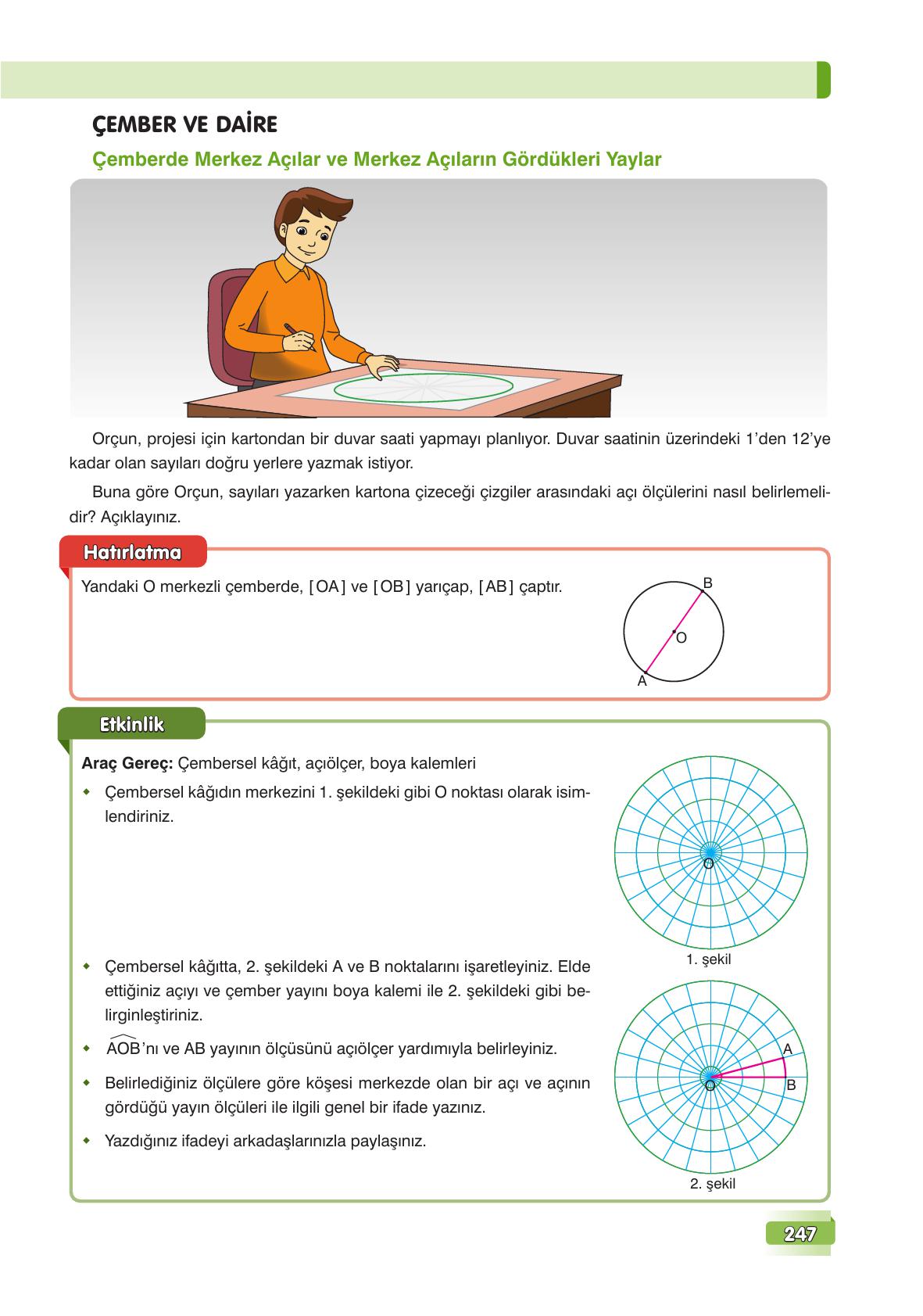 7. Sınıf Edat Yayınları Matematik Ders Kitabı Sayfa 247 Cevapları