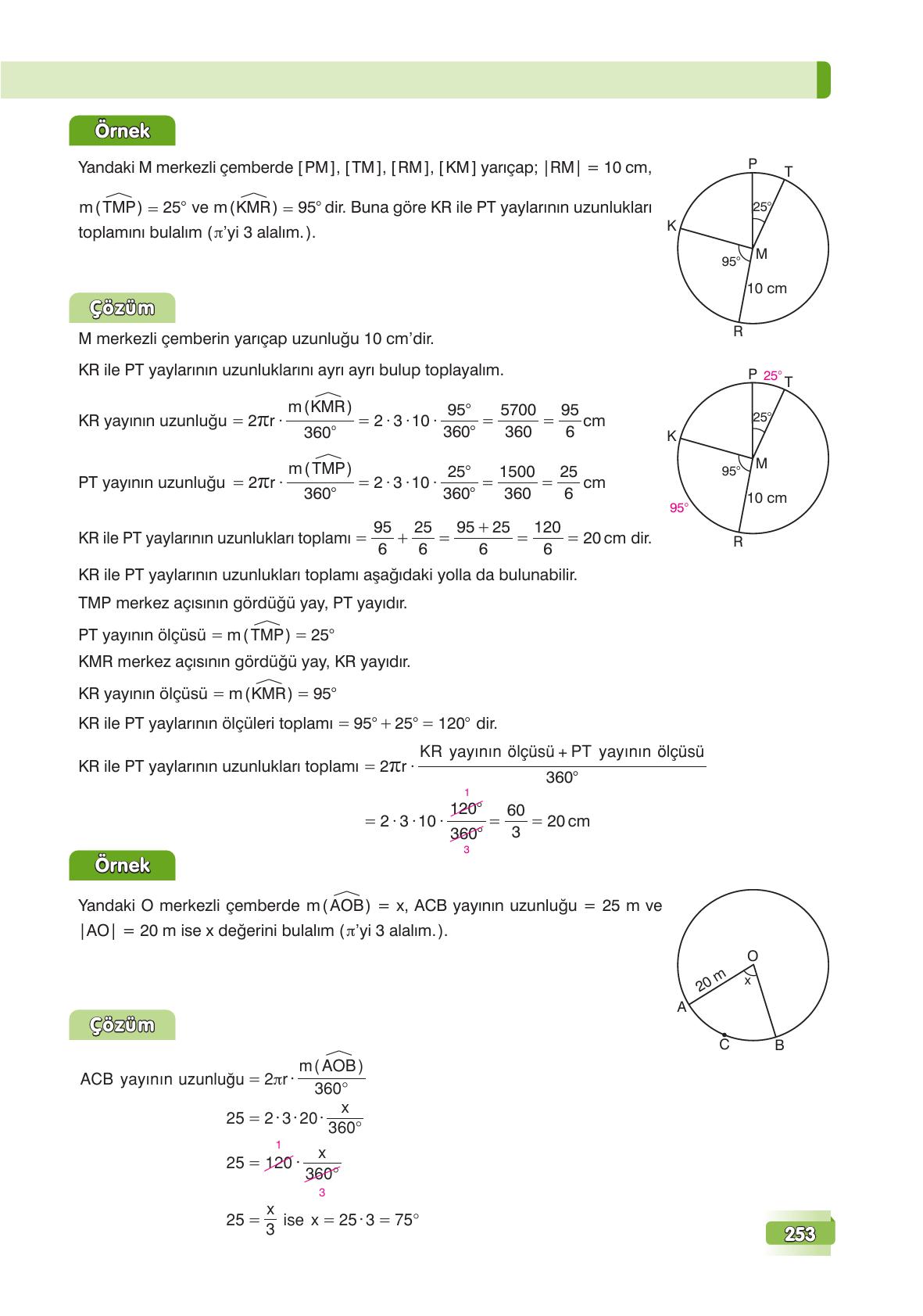 7. Sınıf Edat Yayınları Matematik Ders Kitabı Sayfa 253 Cevapları