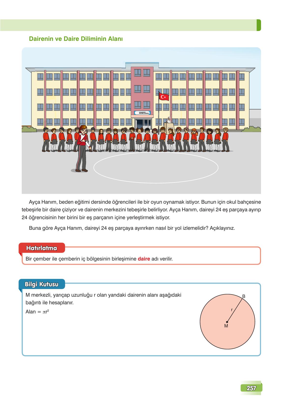 7. Sınıf Edat Yayınları Matematik Ders Kitabı Sayfa 257 Cevapları