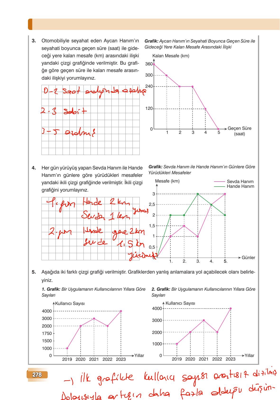 7. Sınıf Edat Yayınları Matematik Ders Kitabı Sayfa 278 Cevapları