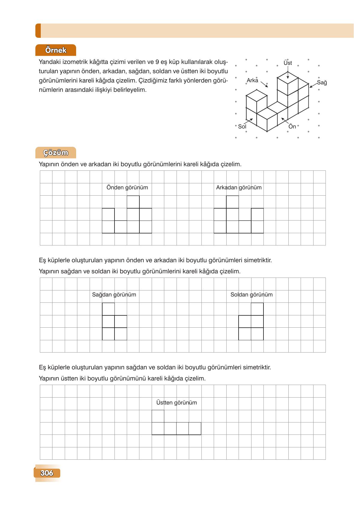 7. Sınıf Edat Yayınları Matematik Ders Kitabı Sayfa 306 Cevapları