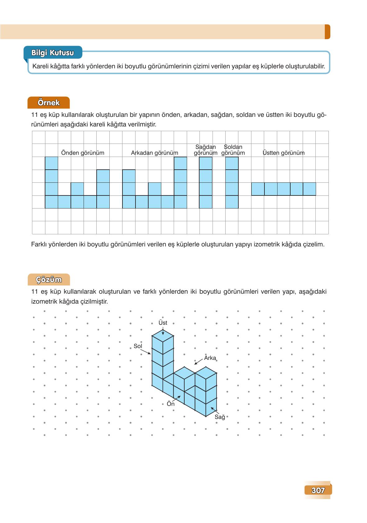 7. Sınıf Edat Yayınları Matematik Ders Kitabı Sayfa 307 Cevapları