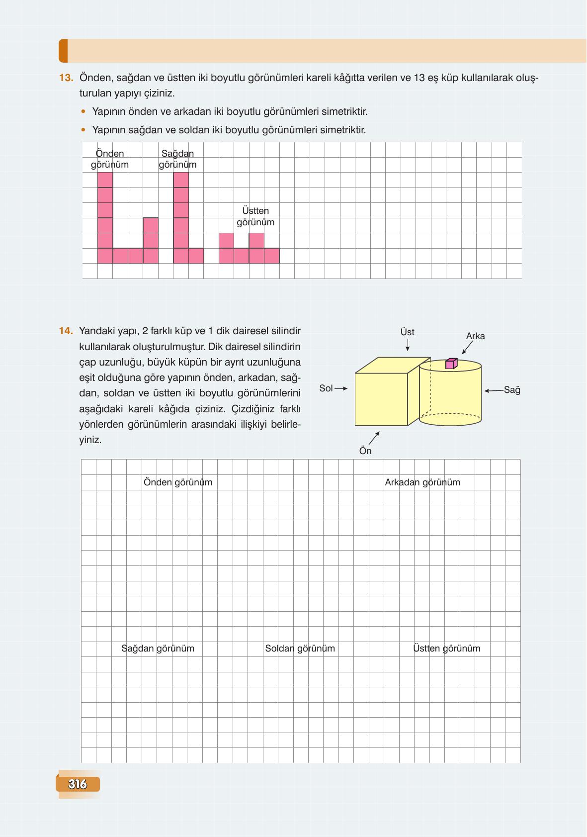 7. Sınıf Edat Yayınları Matematik Ders Kitabı Sayfa 316 Cevapları