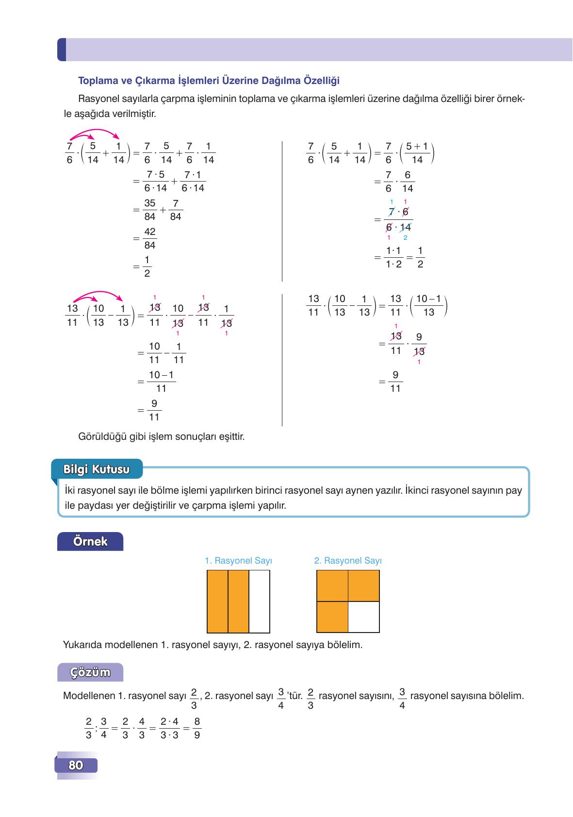 7. Sınıf Edat Yayınları Matematik Ders Kitabı Sayfa 80 Cevapları