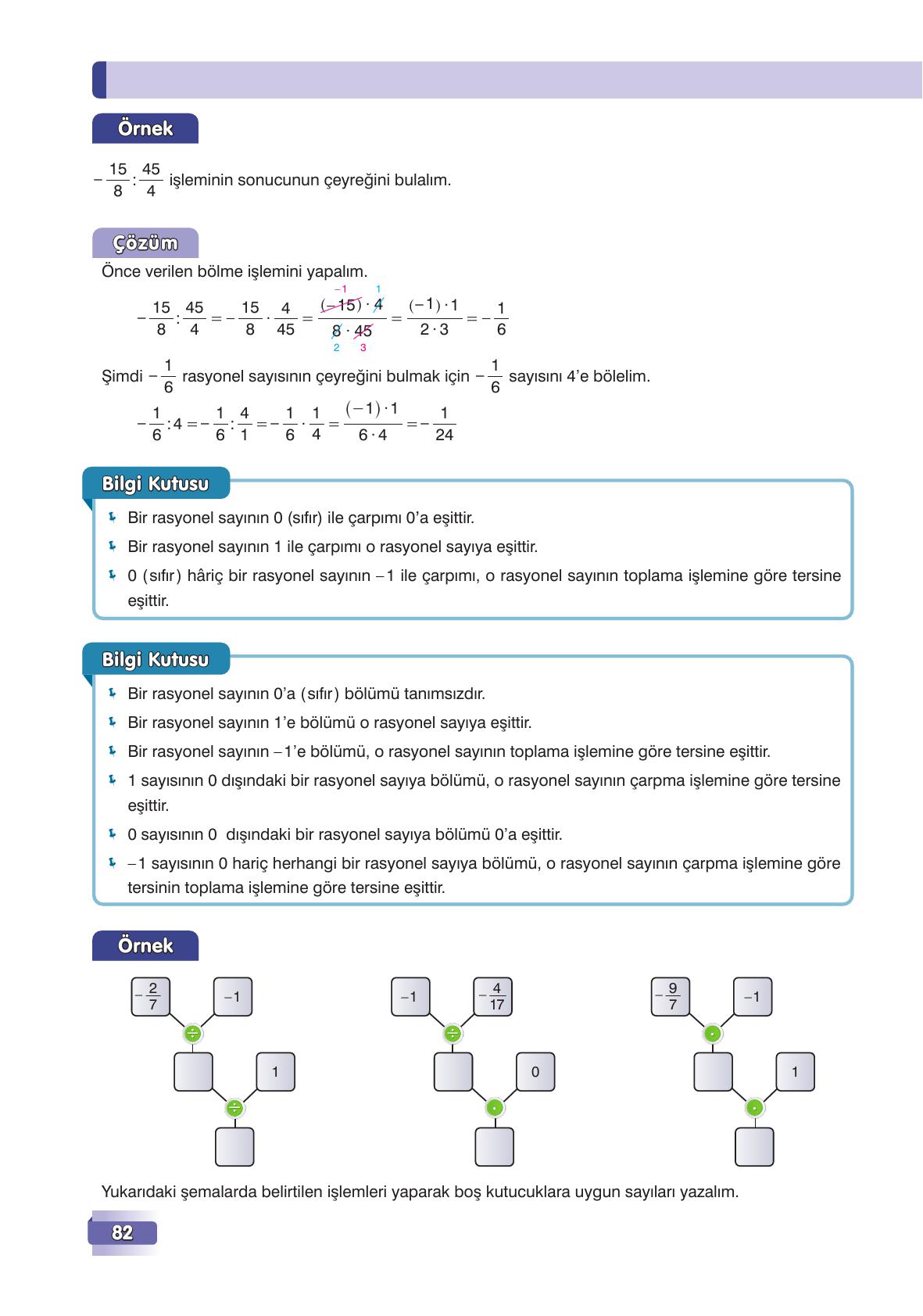 7. Sınıf Edat Yayınları Matematik Ders Kitabı Sayfa 82 Cevapları