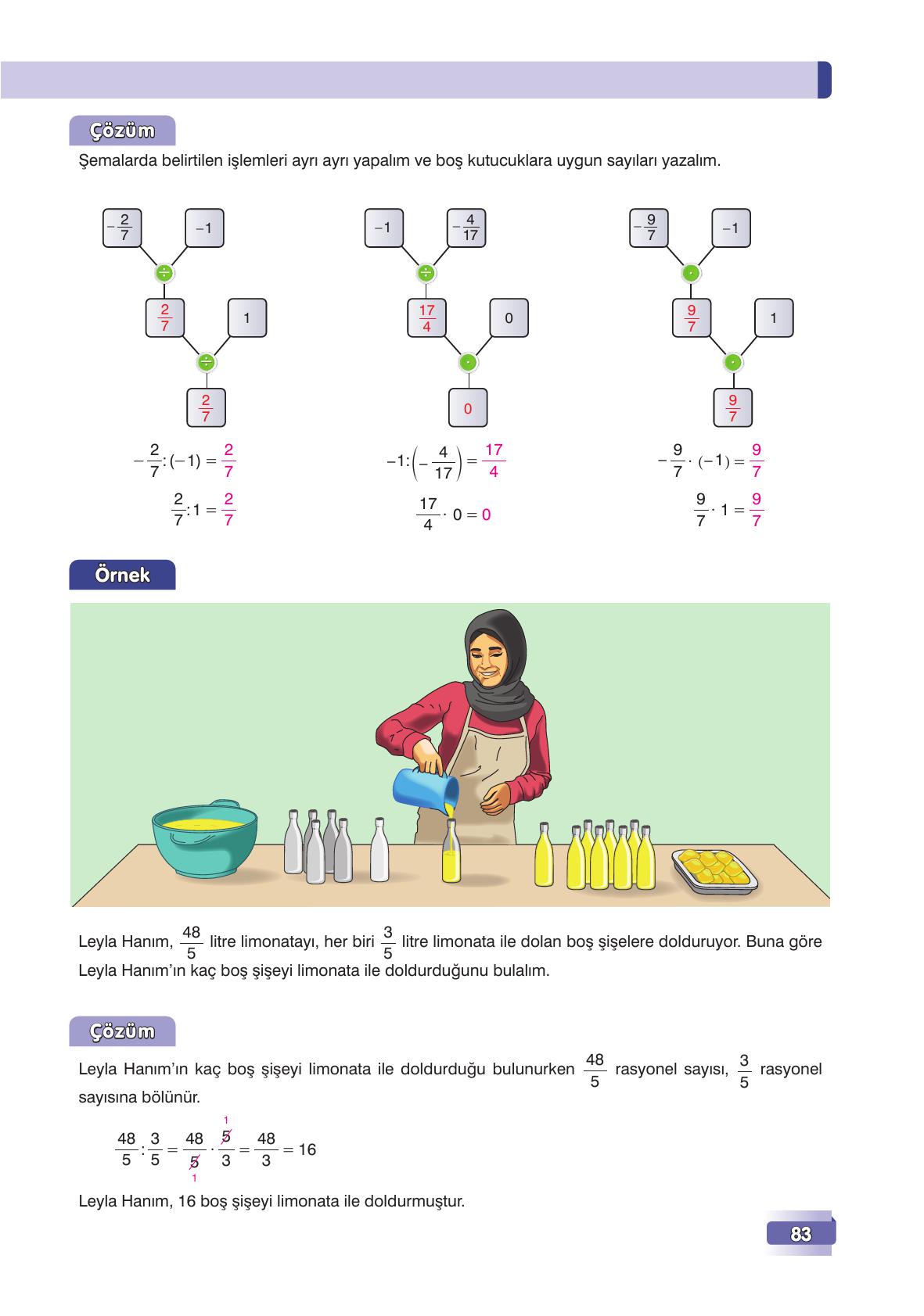 7. Sınıf Edat Yayınları Matematik Ders Kitabı Sayfa 83 Cevapları