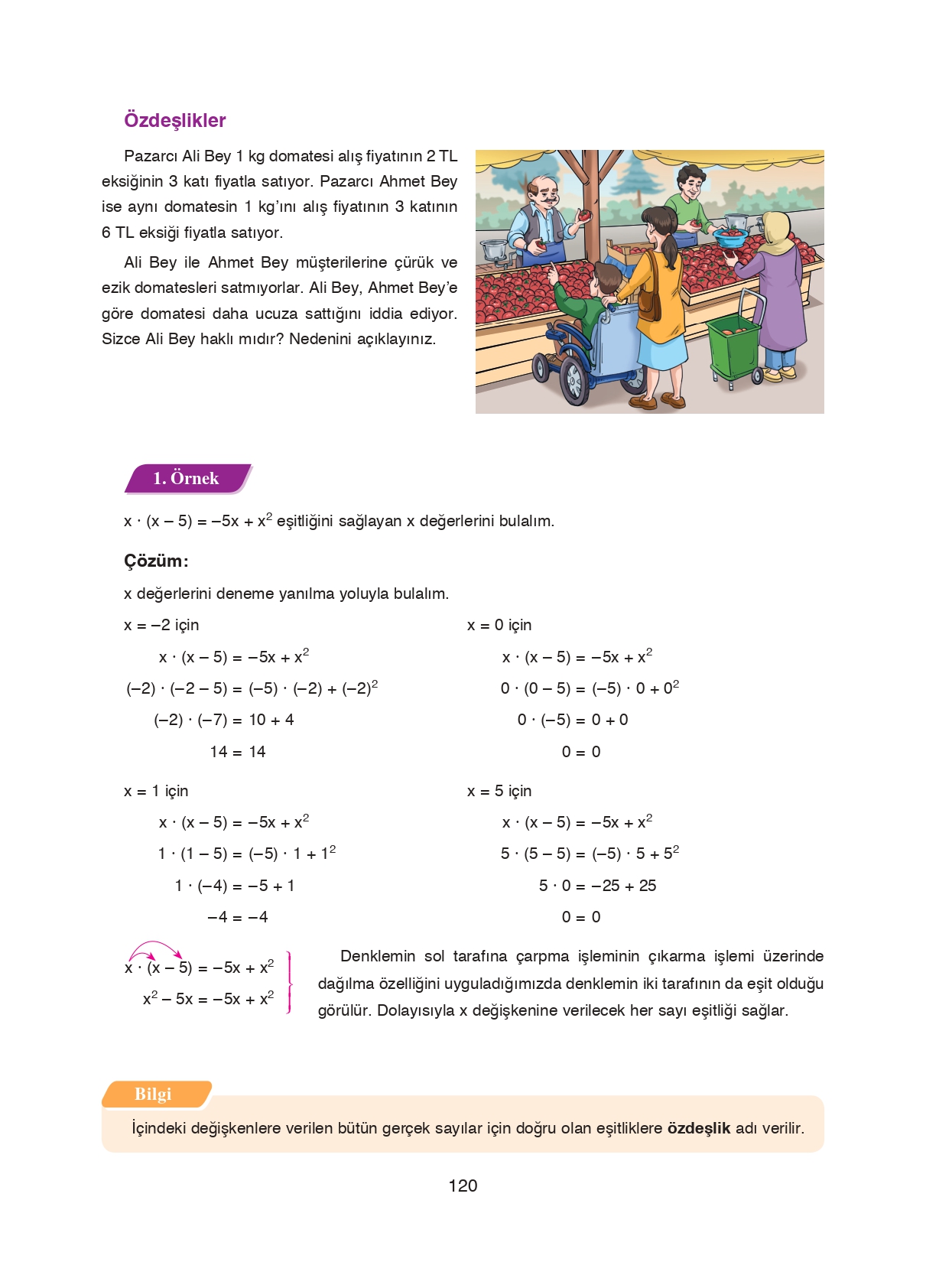 8. Sınıf Ada Matbaacılık Yayıncılık Matematik Ders Kitabı Sayfa 120 Cevapları