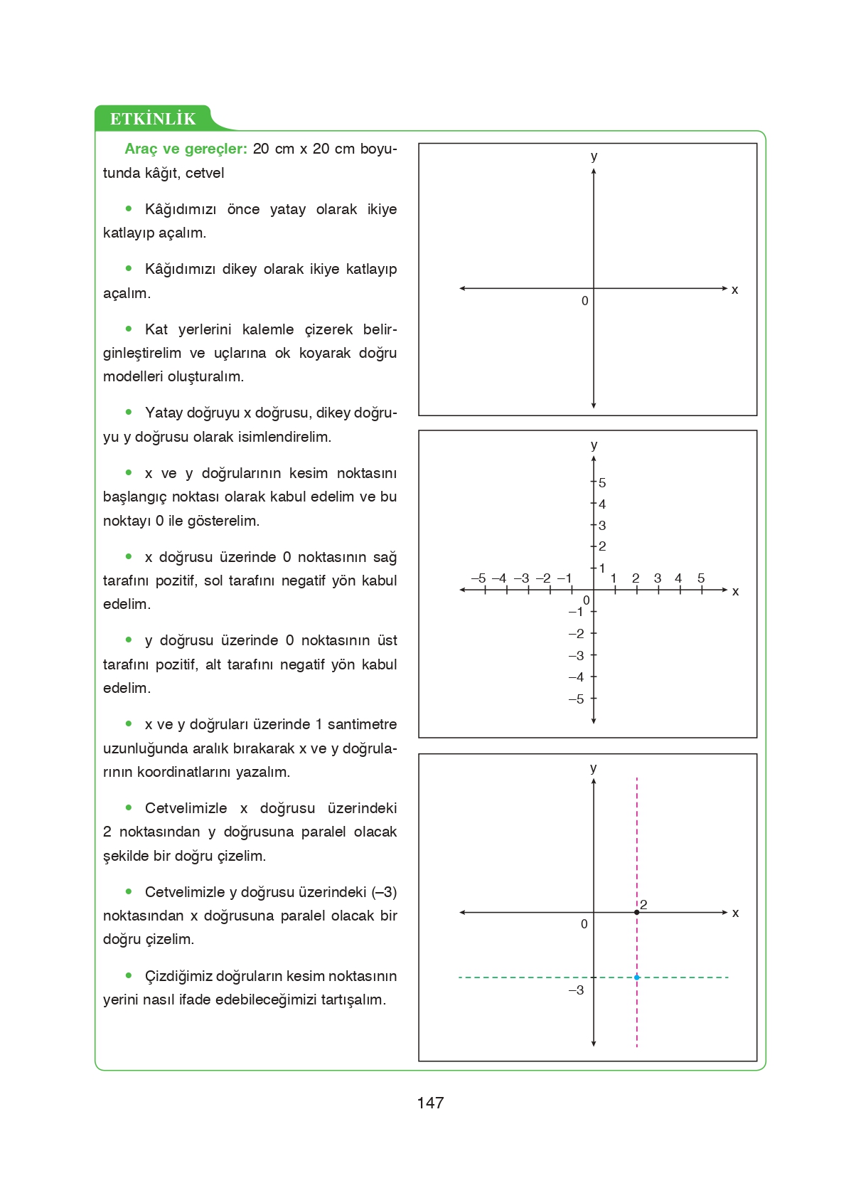 8. Sınıf Ada Matbaacılık Yayıncılık Matematik Ders Kitabı Sayfa 147 Cevapları