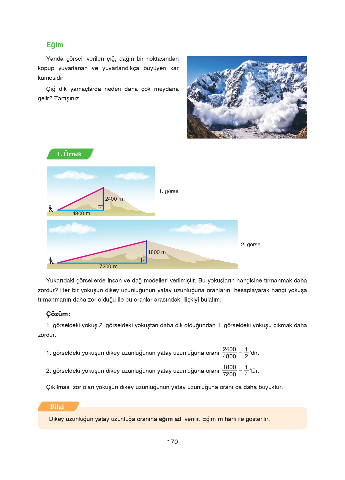 8. Sınıf Ada Matbaacılık Yayıncılık Matematik Ders Kitabı Sayfa 170 Cevapları