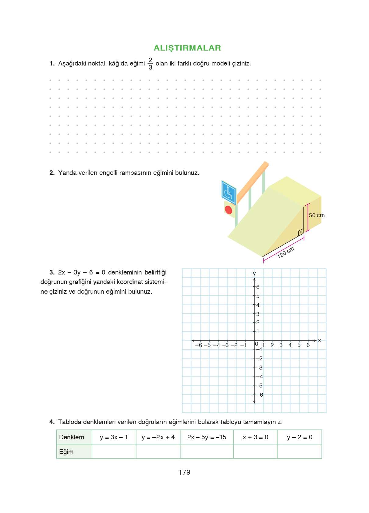 8. Sınıf Ada Matbaacılık Yayıncılık Matematik Ders Kitabı Sayfa 179 Cevapları