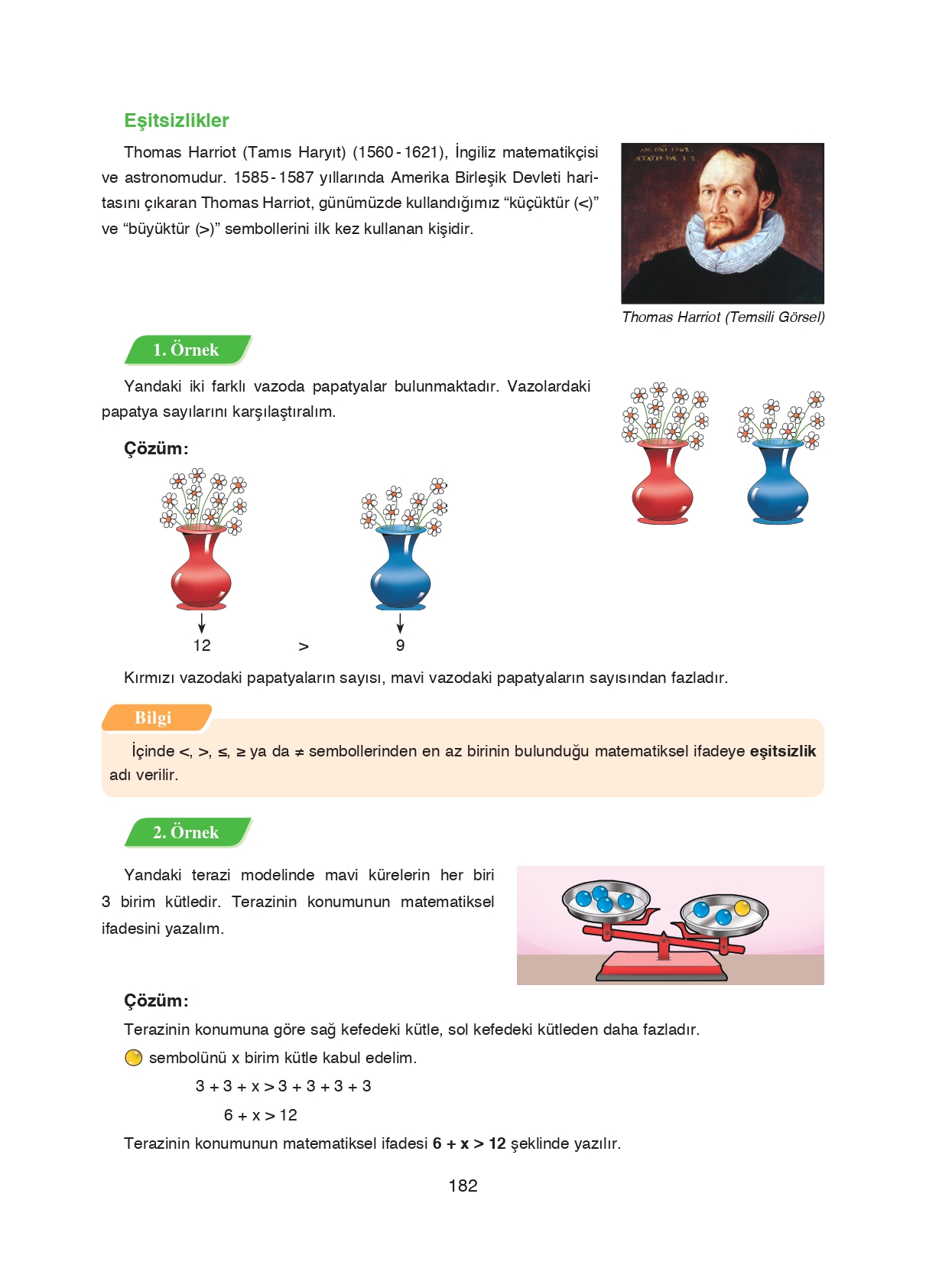 8. Sınıf Ada Matbaacılık Yayıncılık Matematik Ders Kitabı Sayfa 182 Cevapları