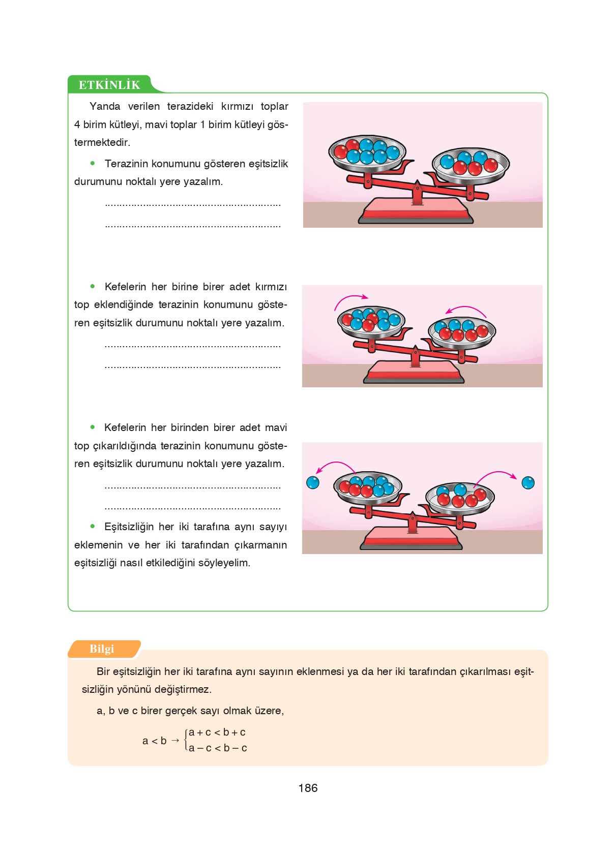 8. Sınıf Ada Matbaacılık Yayıncılık Matematik Ders Kitabı Sayfa 186 Cevapları