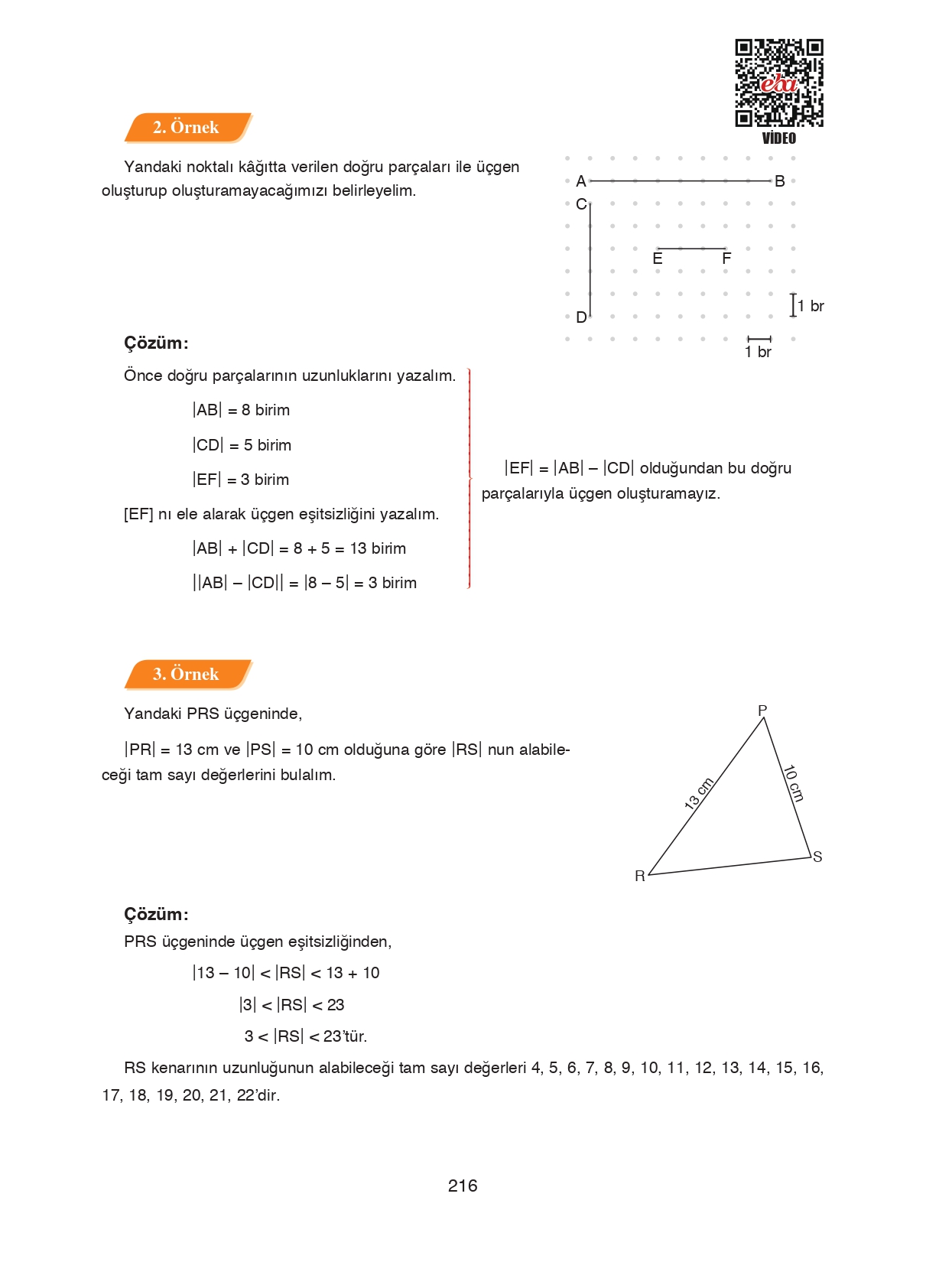 8. Sınıf Ada Matbaacılık Yayıncılık Matematik Ders Kitabı Sayfa 216 Cevapları