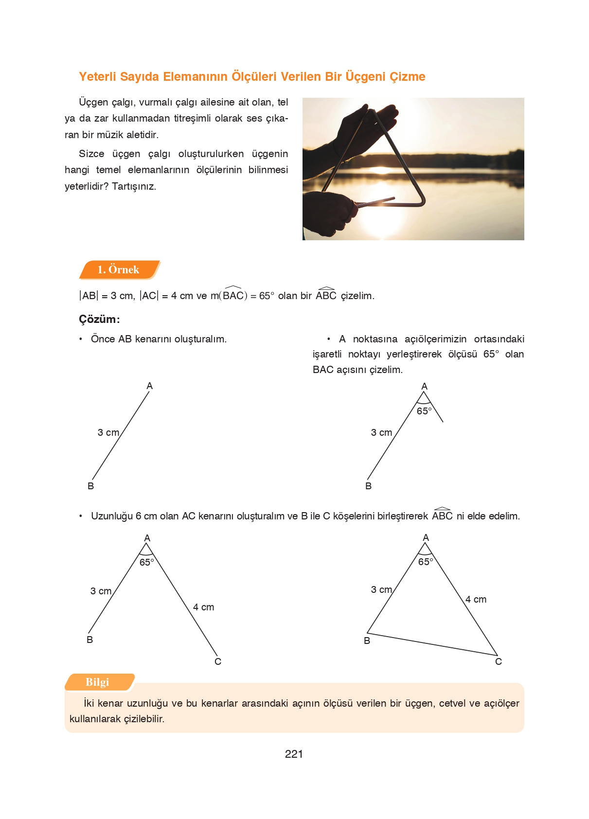 8. Sınıf Ada Matbaacılık Yayıncılık Matematik Ders Kitabı Sayfa 221 Cevapları