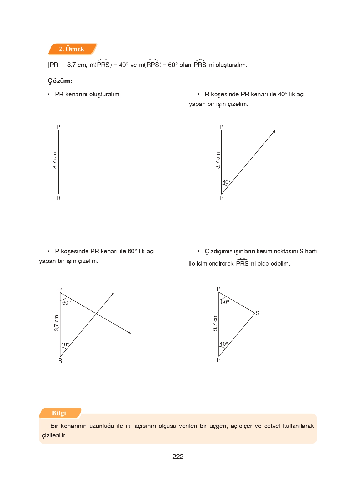 8. Sınıf Ada Matbaacılık Yayıncılık Matematik Ders Kitabı Sayfa 222 Cevapları