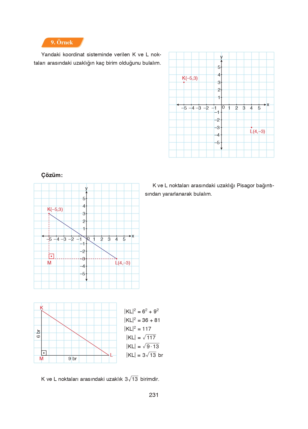 8. Sınıf Ada Matbaacılık Yayıncılık Matematik Ders Kitabı Sayfa 231 Cevapları