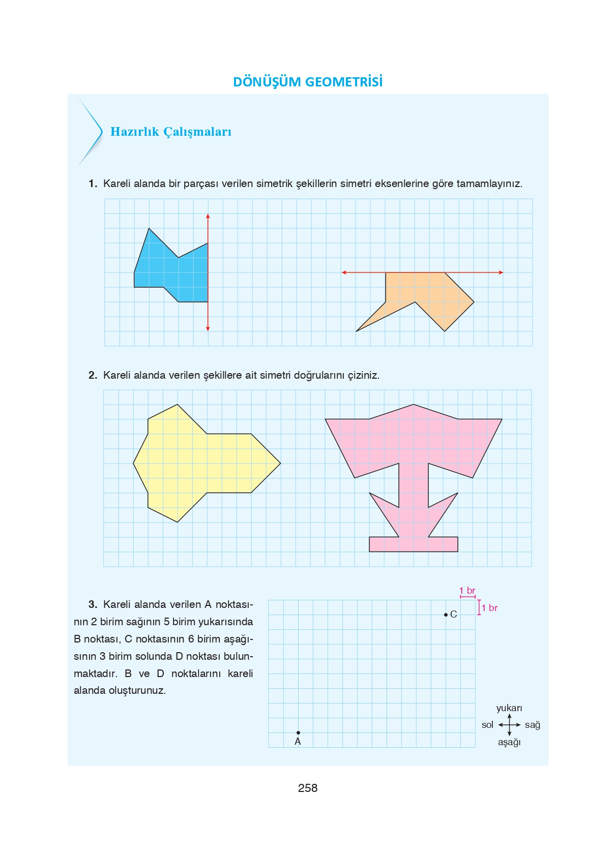 8. Sınıf Ada Matbaacılık Yayıncılık Matematik Ders Kitabı Sayfa 258 Cevapları