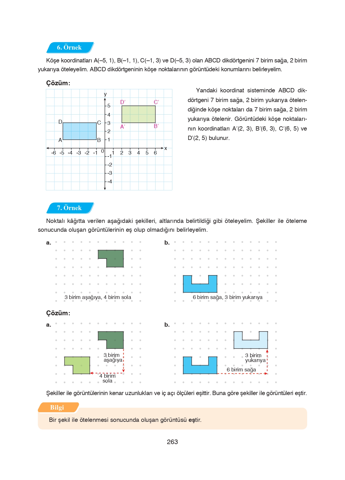 8. Sınıf Ada Matbaacılık Yayıncılık Matematik Ders Kitabı Sayfa 263 Cevapları