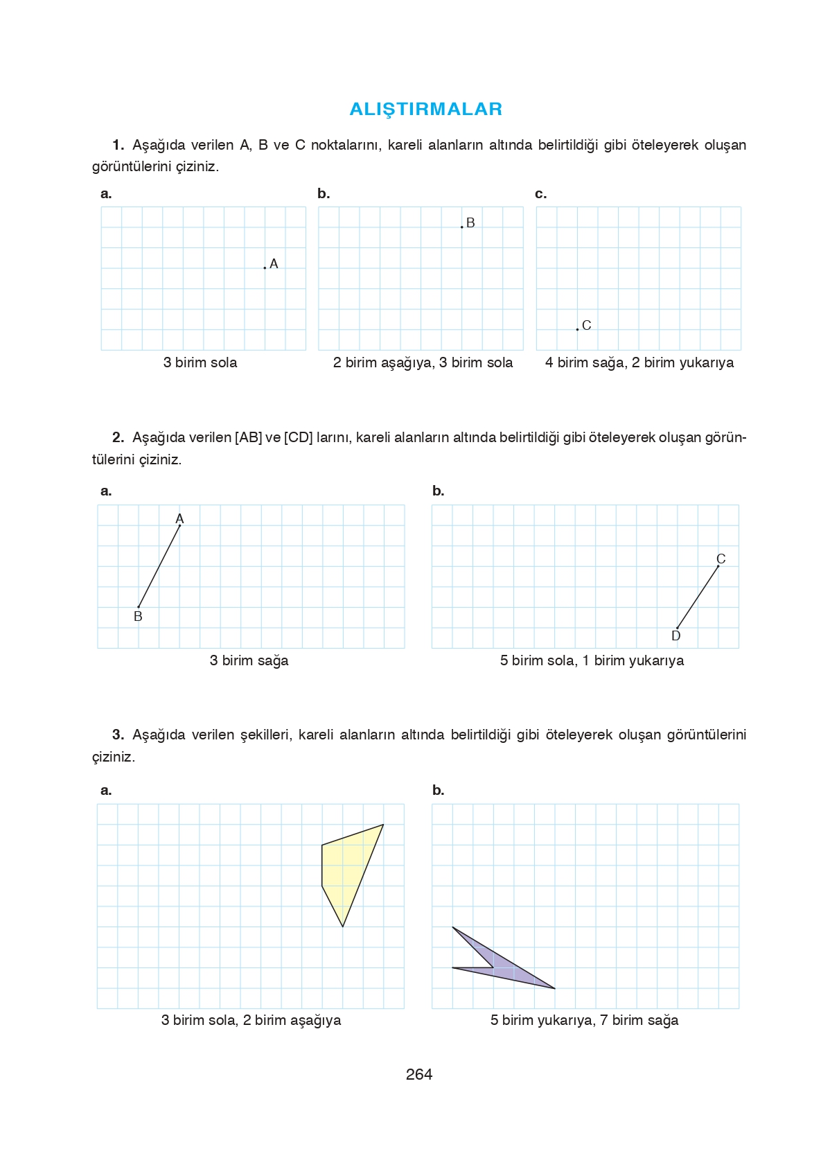 8. Sınıf Ada Matbaacılık Yayıncılık Matematik Ders Kitabı Sayfa 264 Cevapları