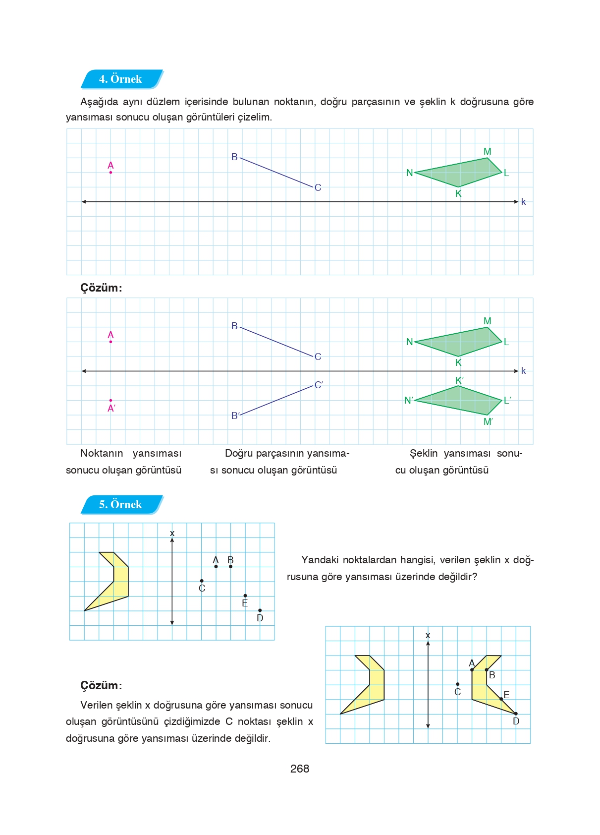 8. Sınıf Ada Matbaacılık Yayıncılık Matematik Ders Kitabı Sayfa 268 Cevapları