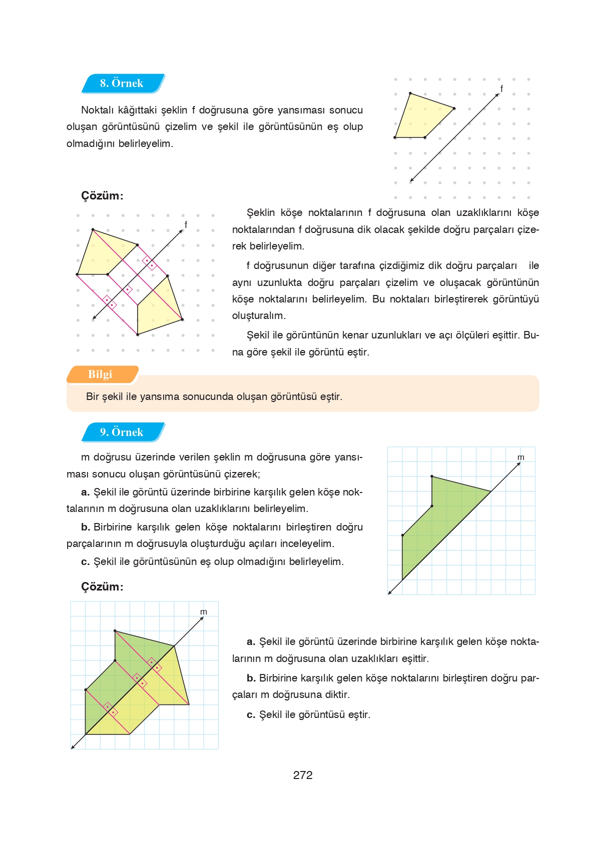 8. Sınıf Ada Matbaacılık Yayıncılık Matematik Ders Kitabı Sayfa 272 Cevapları