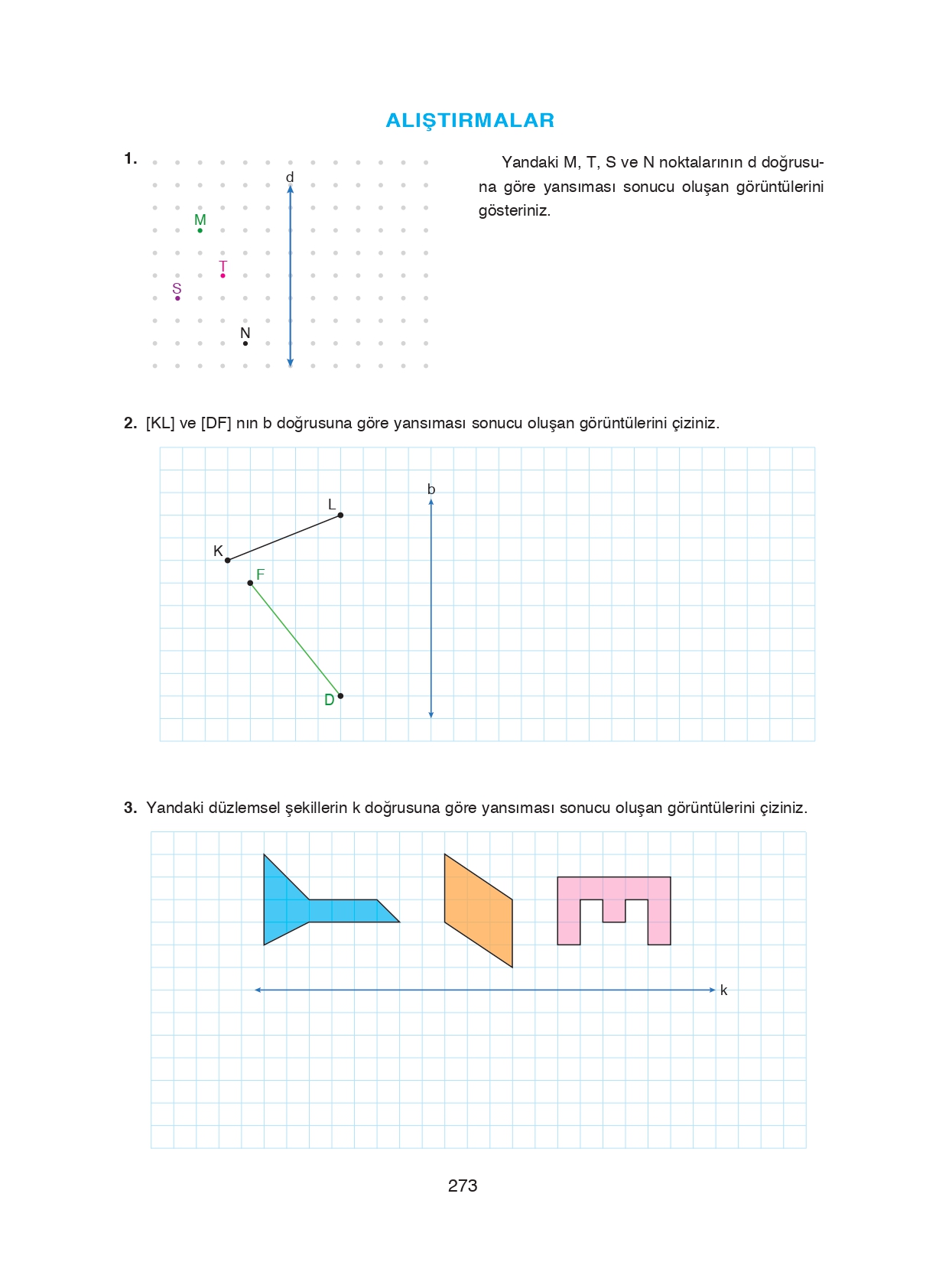 8. Sınıf Ada Matbaacılık Yayıncılık Matematik Ders Kitabı Sayfa 273 Cevapları