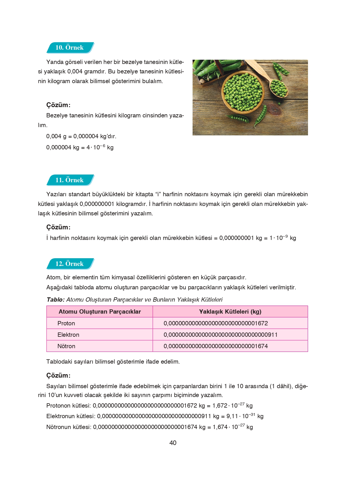 8. Sınıf Ada Matbaacılık Yayıncılık Matematik Ders Kitabı Sayfa 40 Cevapları